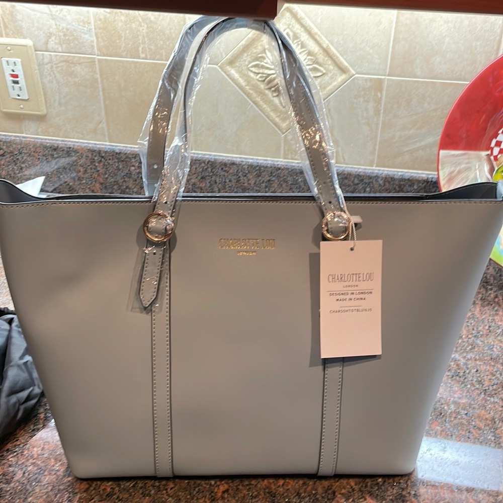 Charlotte Lou blue Soho tote